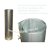 Feuille ou rouleau de tôle galvanisée 0.4mm-2x1m.